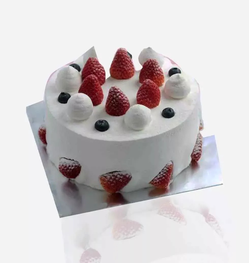 Order Strawberry Soft Cake To Singapore