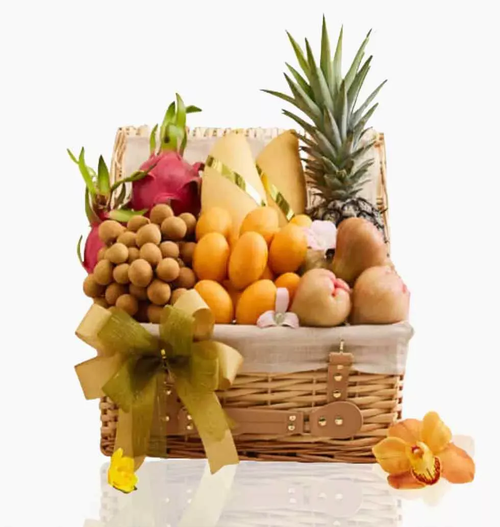 Basket Of Thai Fruit