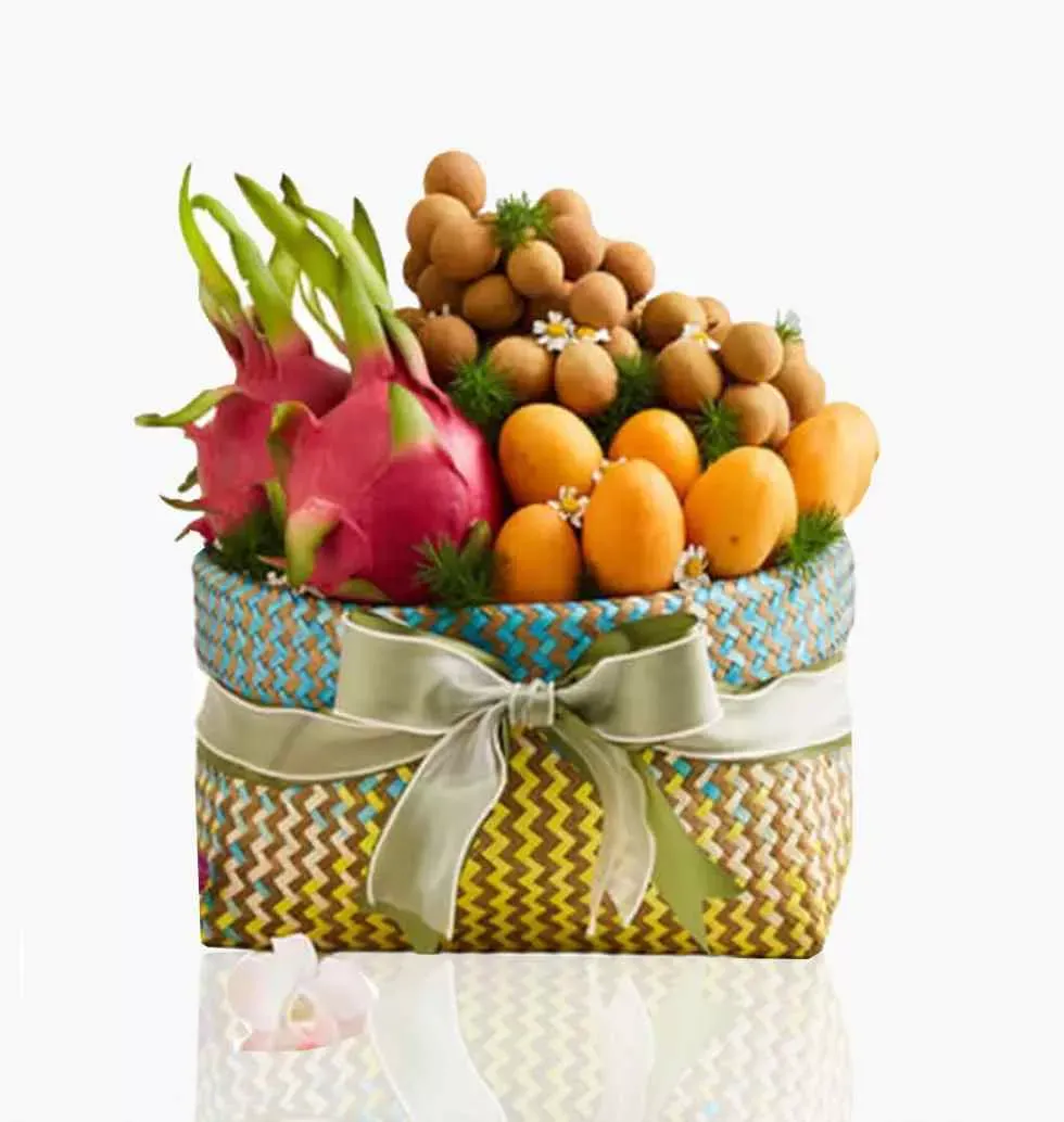 Fruit Basket With Variety