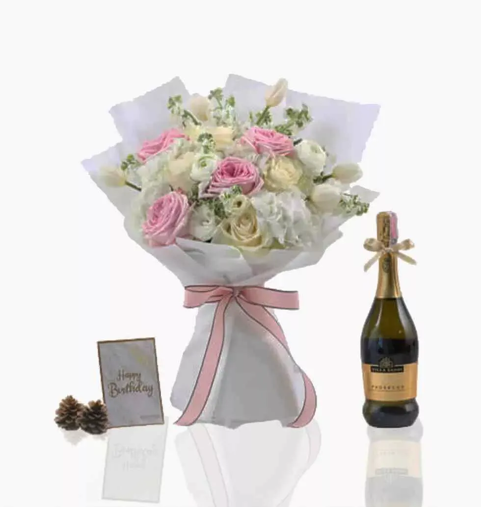 Gift Set of Wine, Bouquets