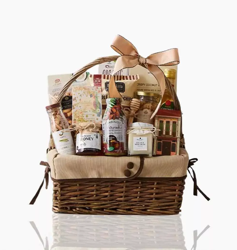 Exotic Delights Gift Basket