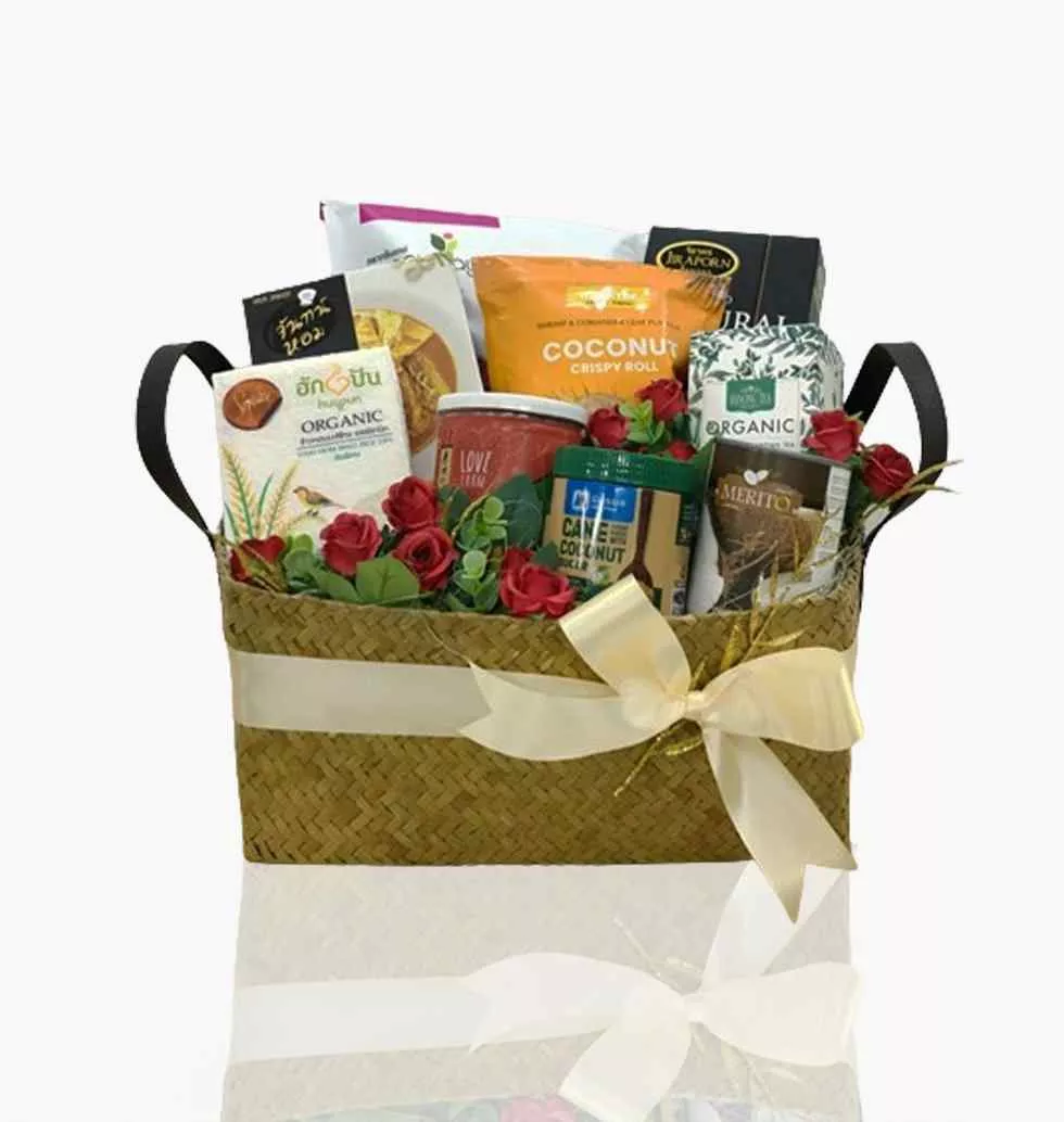 Exotic Delights Gift Basket