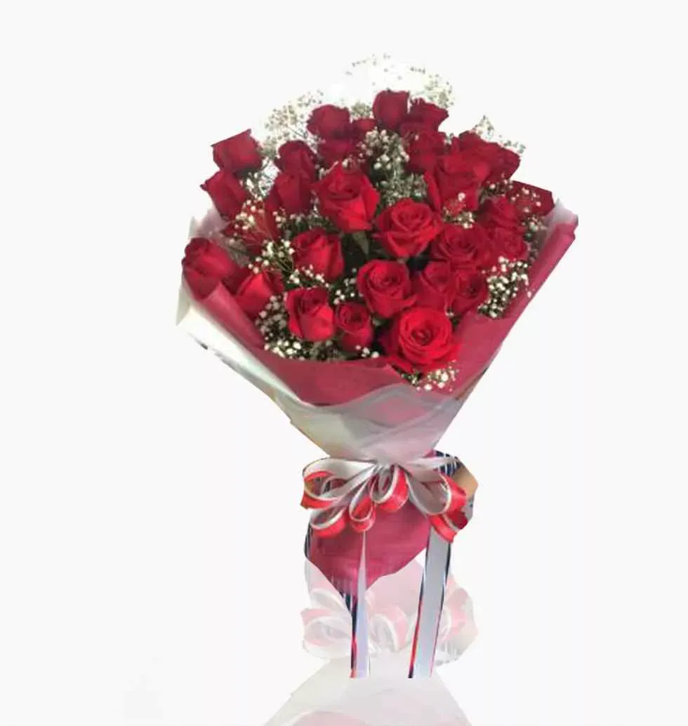 Red Flowers Bouquet