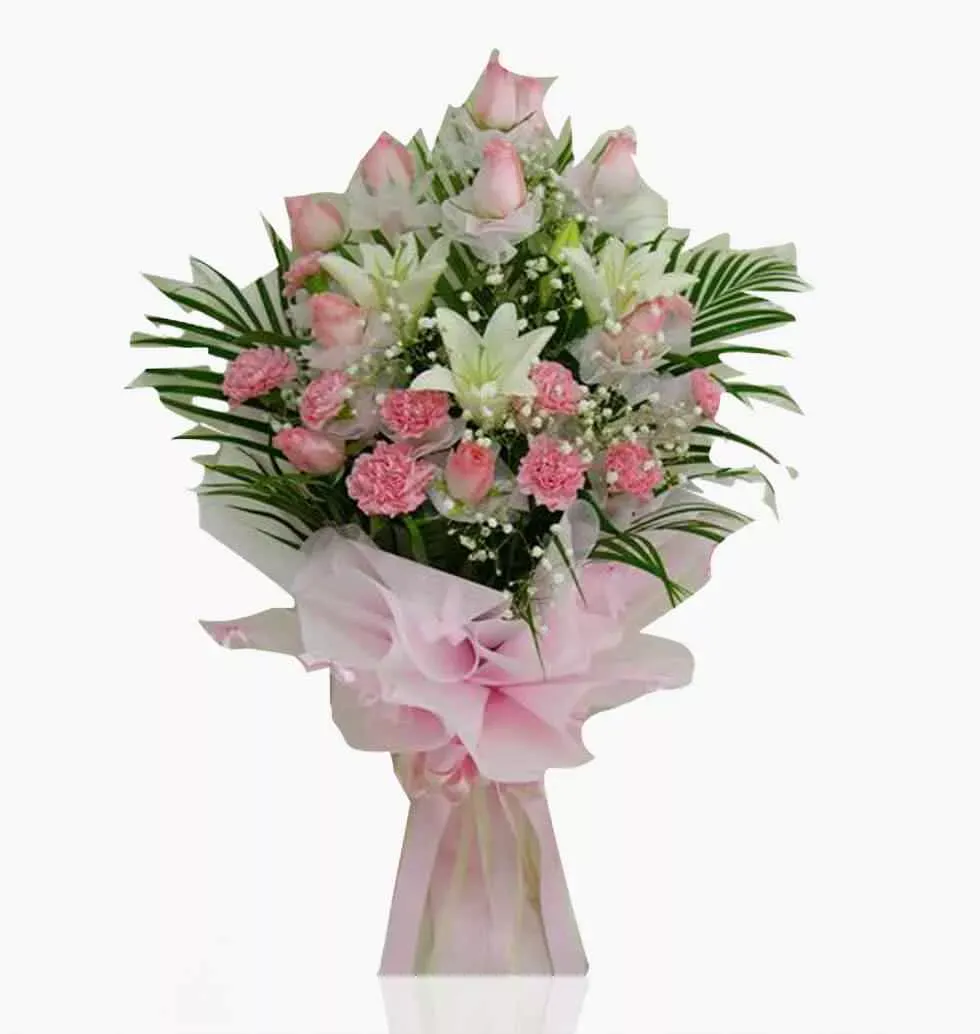 Bouquet Of Pink Flowers