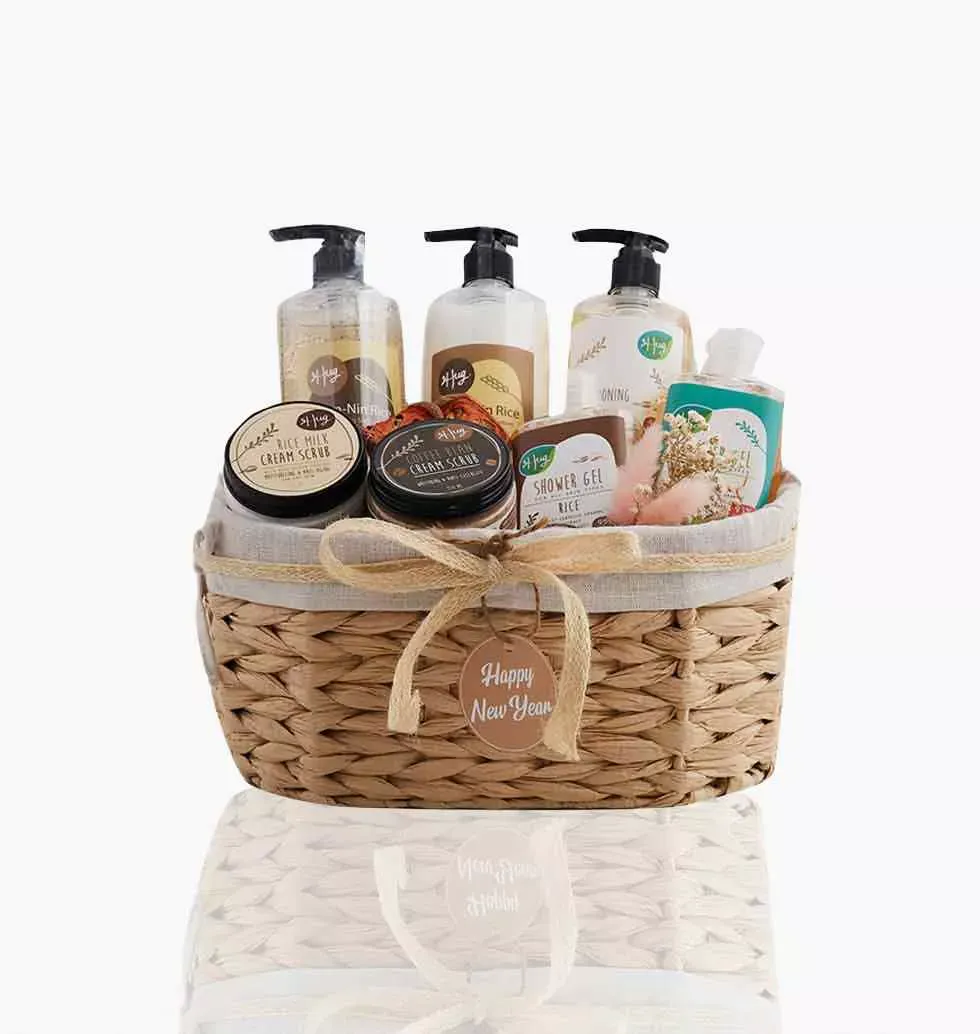 Spa Items Gift Basket