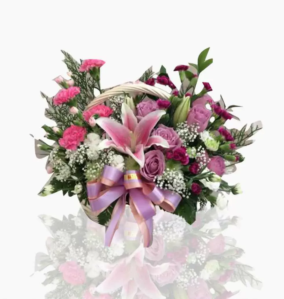 Florals Case In Multi-Color