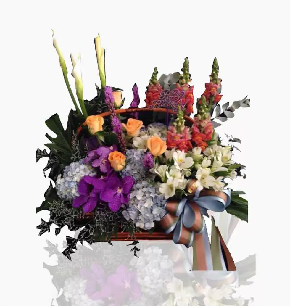Bouquet With A Splash Of Color