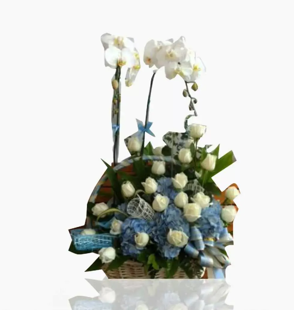 Bouquet Of Pearl White Flowers