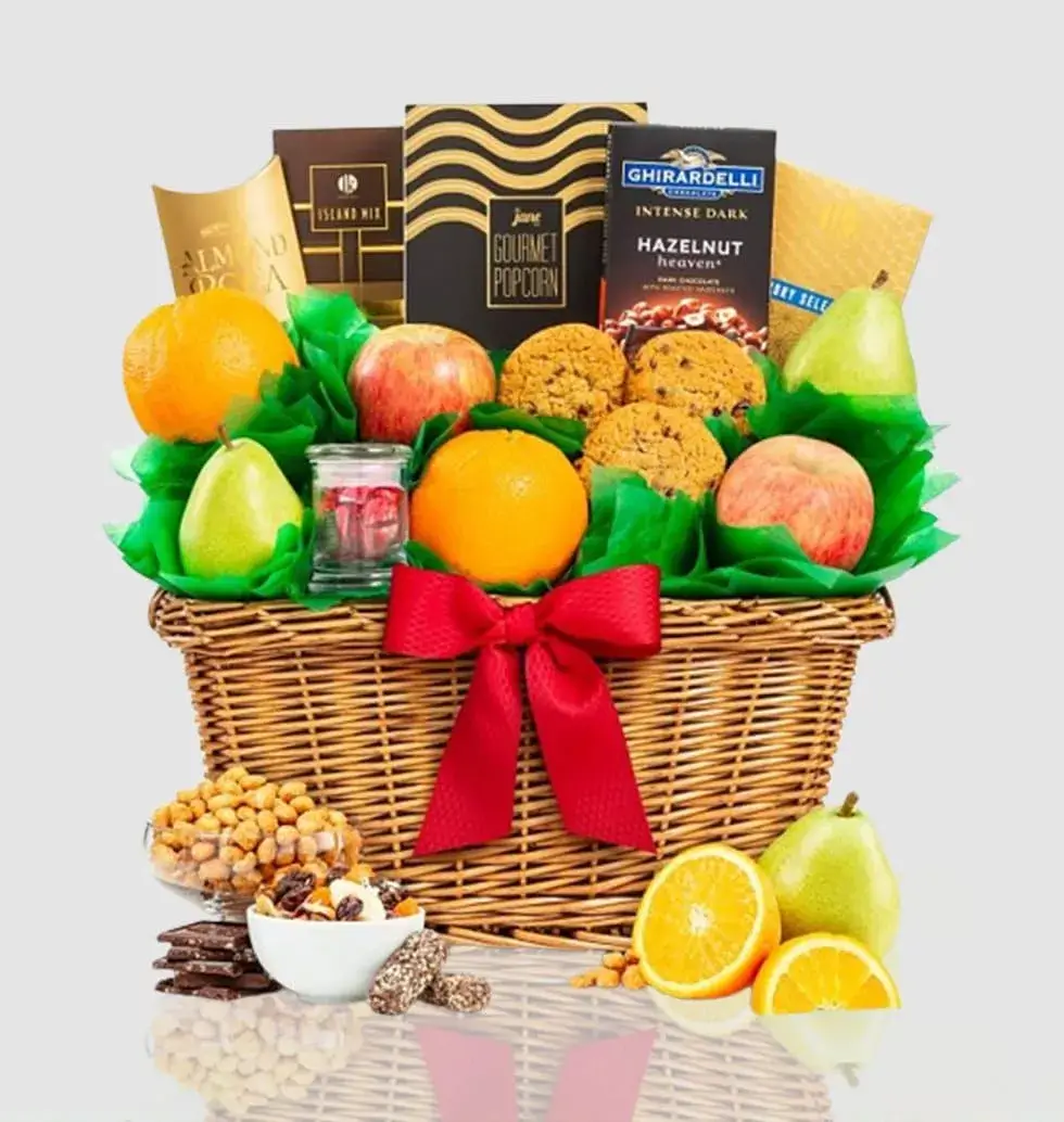 Healthy And Tasty Delights Hamper