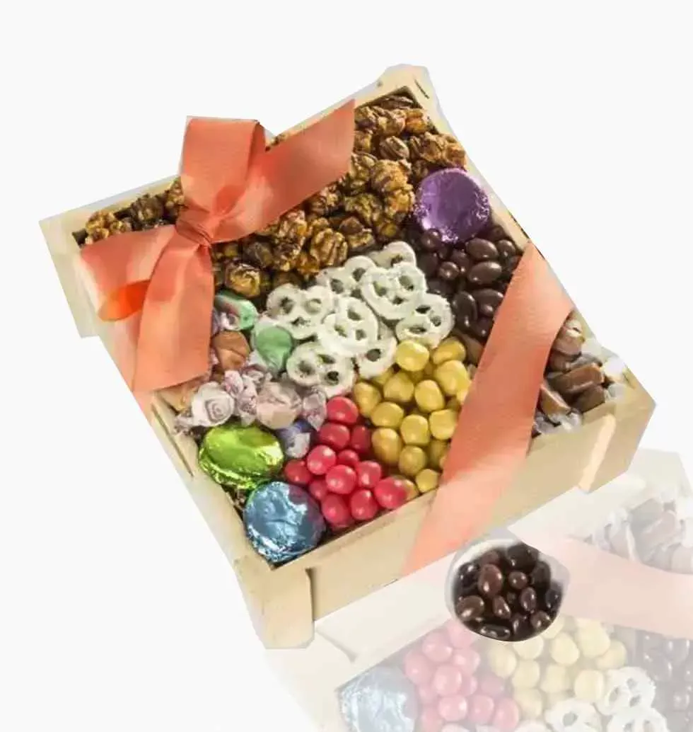 Premium Chocolate & Sweets Gift Crate