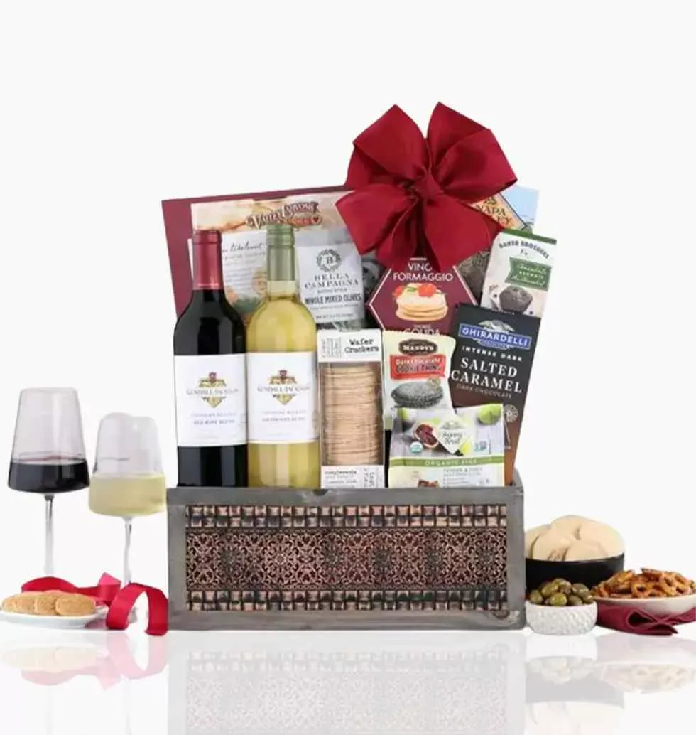 California Wine And Gourmet Delights Gift Set