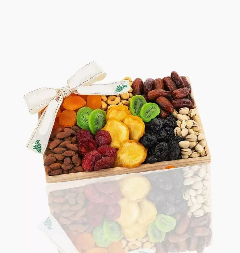 Collection Of Dried Fruits And Nuts