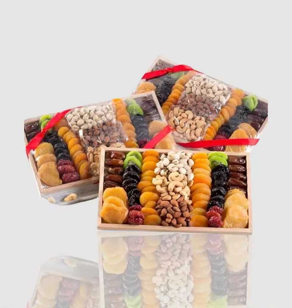Collection Of Fine Dried Fruit And Nuts