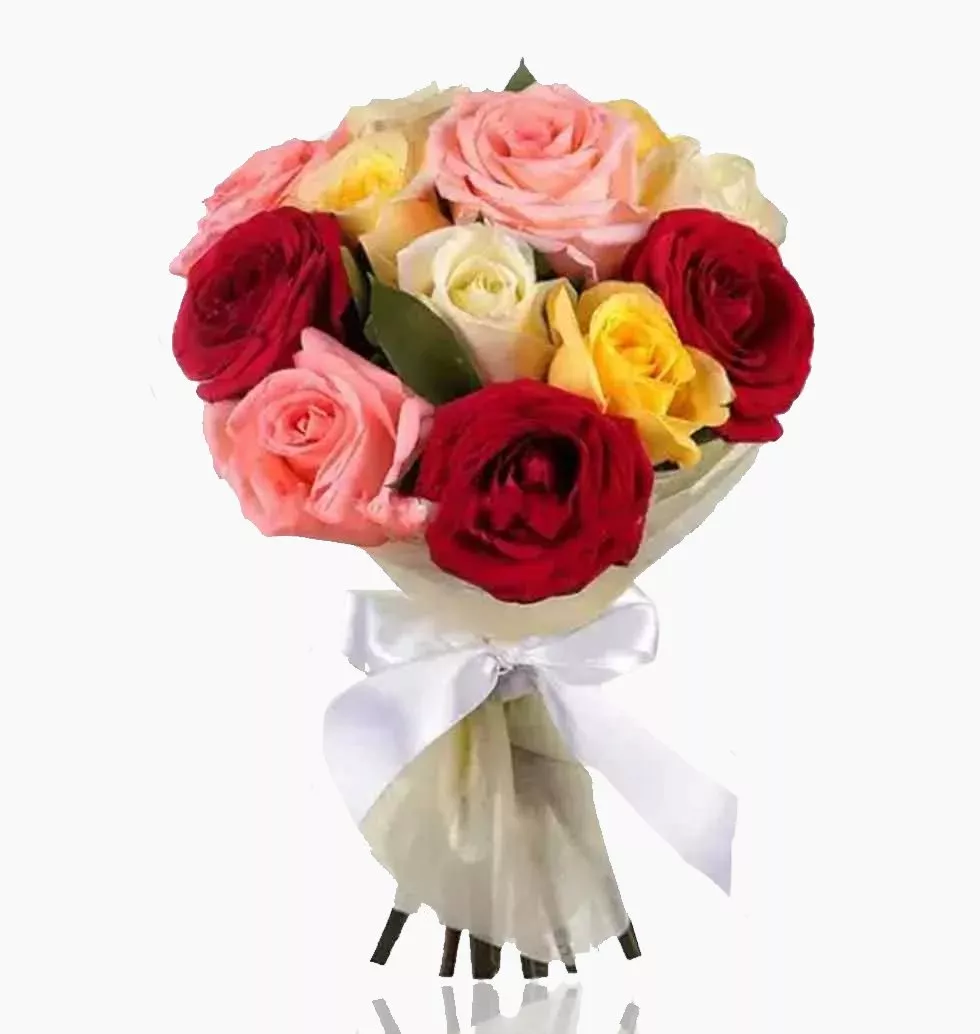 Ravishing Multicolored Roses
