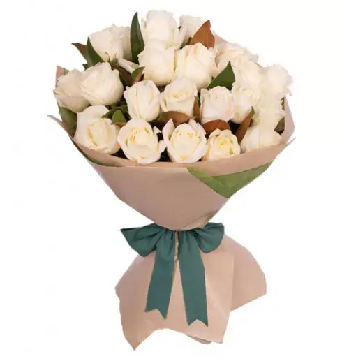 Engaging White Roses