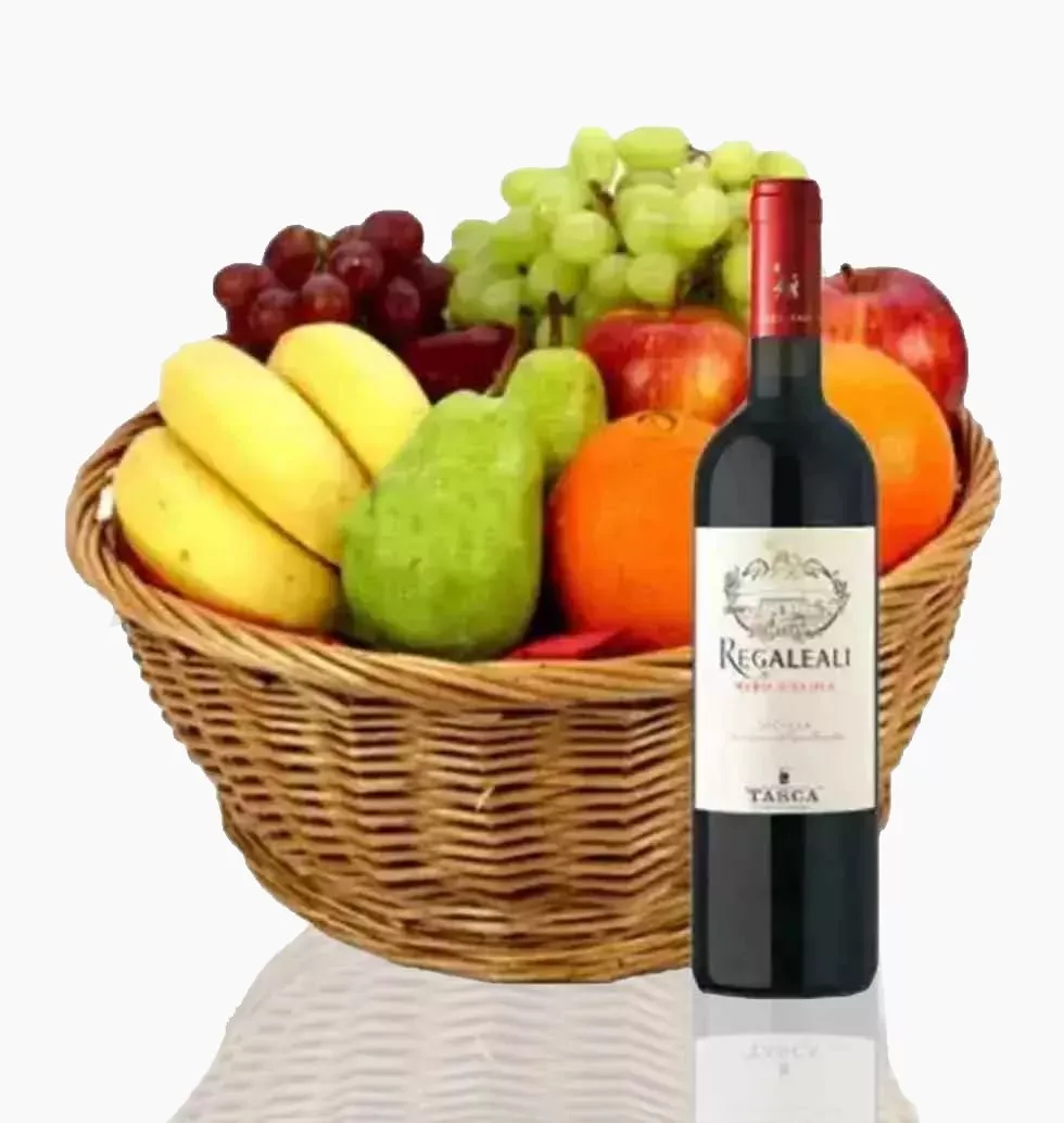 Wine And Seasonal Fruits