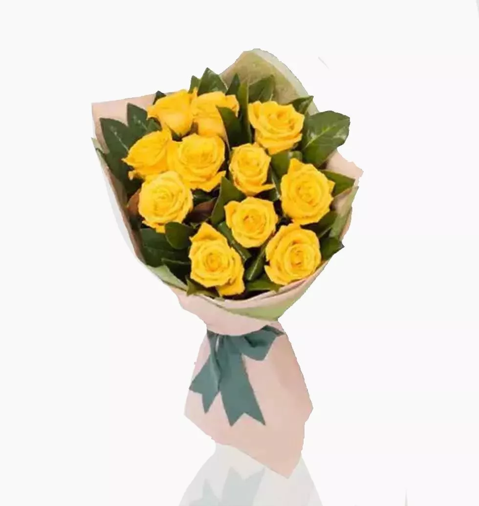 Shining Yellow Roses