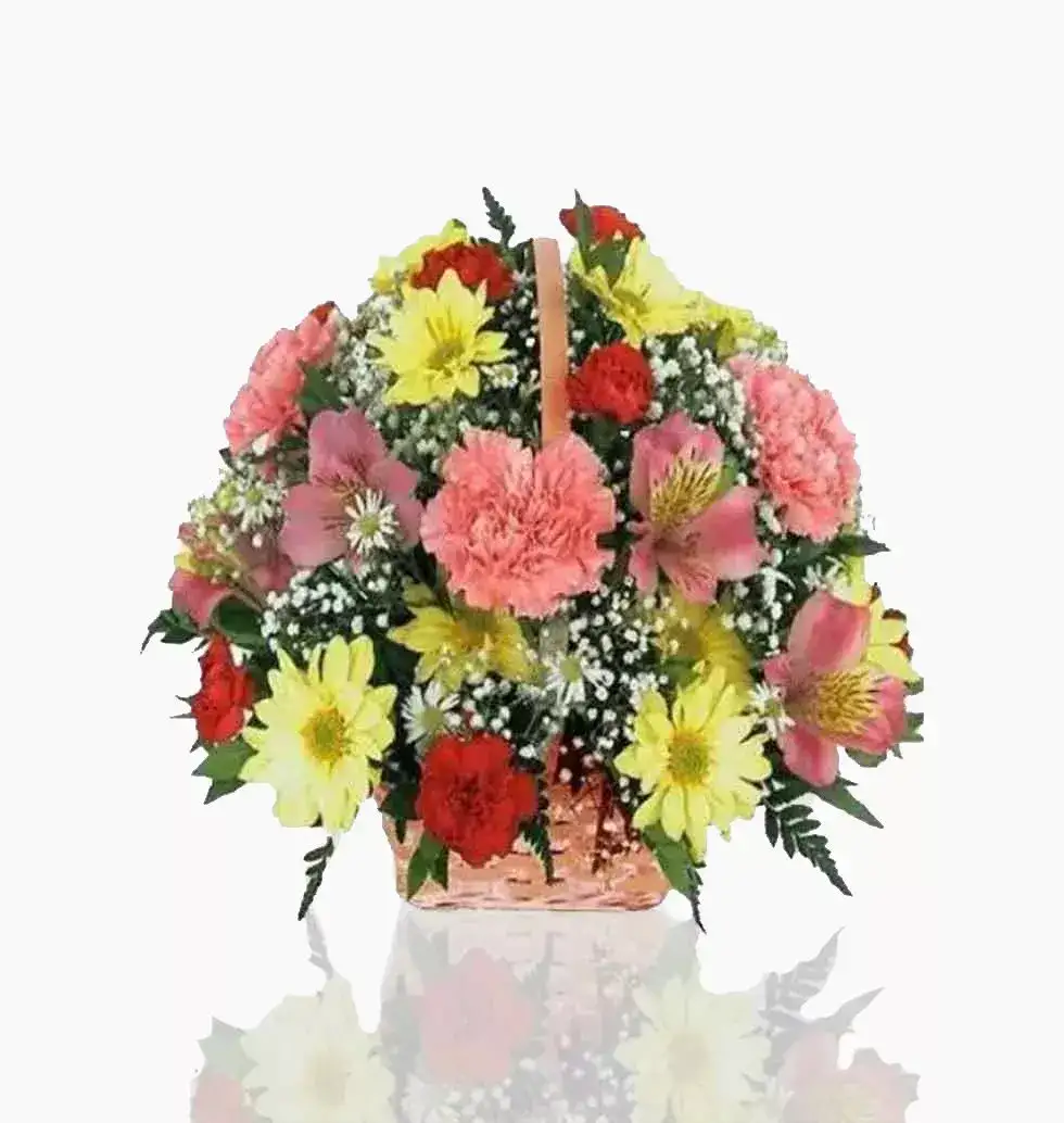 Marvellous Mixed Floral Basket